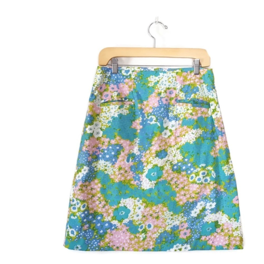 Matilda Jane Ginersnap Floral Print A Line Skirt M